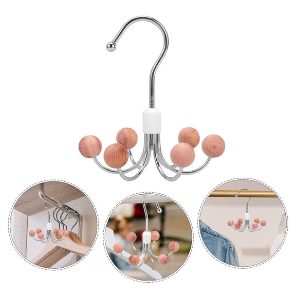 Raindrops Belt Organizer Claw Hanger with Balls Swivel Hook