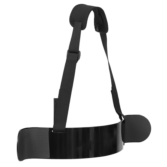 FOMIYES Lightweight Aluminum Alloy Fitness Arm Curl Bicep Isolator Trainer in Black for Strength Building
