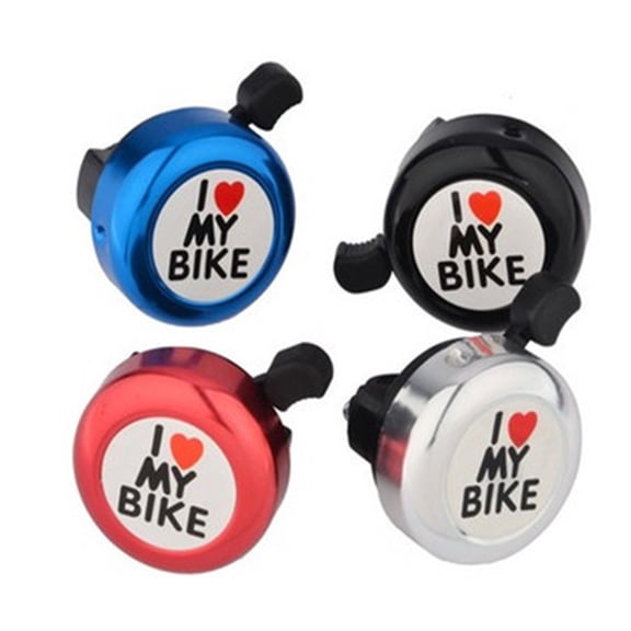 Raindrops Bicycle Accessories Bike Bell Blue 1Pcs Round Fashion Outlook for Kids