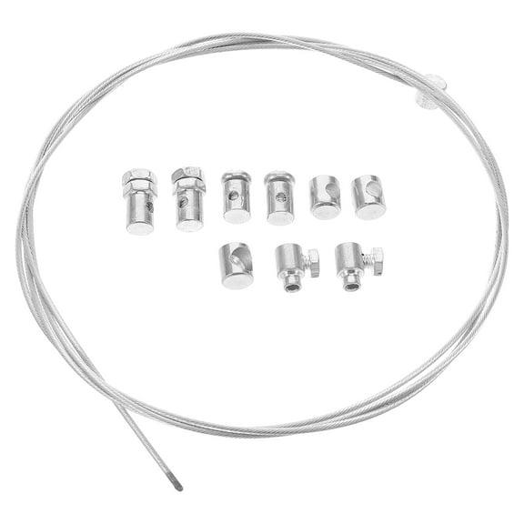 Raindrops Universal Motorcycle Cable Repair Kit 1 Set Stainless Steel Throttle Clutch Brake Replacement