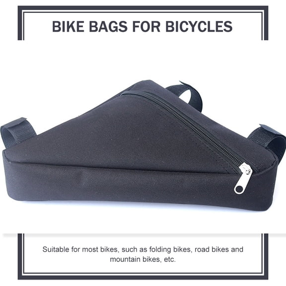 Raindrops Bike Frame Bag Triangle Saddle Cycling Accessories for MTB