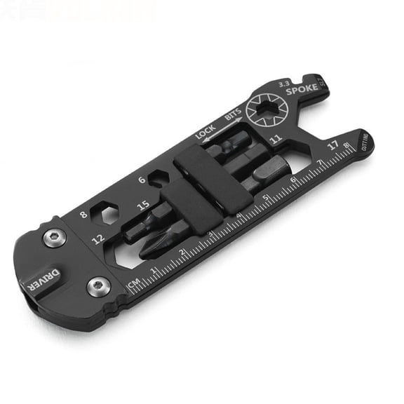 Raindrops Multifunctional Bike Repair Tool Set 1 Piece Mountain Wrenches for Travel and Professional Cyclists