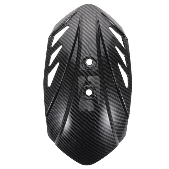 Raindrops Motorcycle Rear Mudguard for Electric Scooter Black ABS Splash Guard Easy Installation