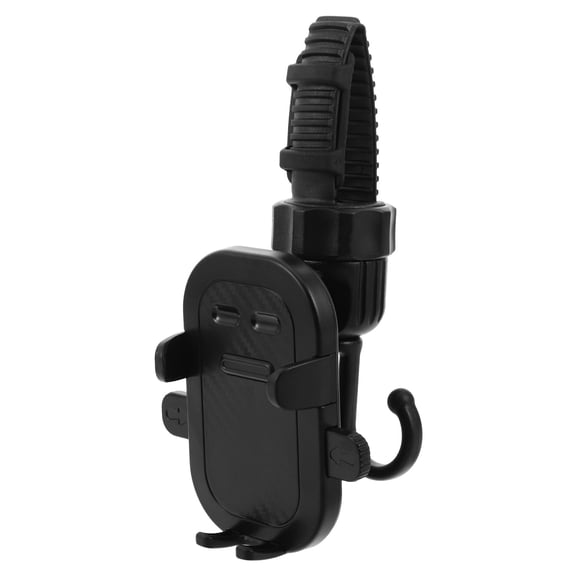 Raindrops Baby Stroller Phone Holders Sleek Design Black 1Pack