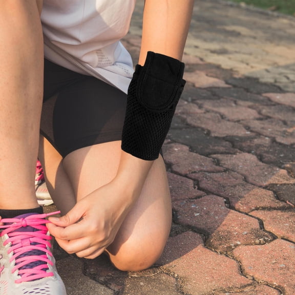 Raindrops Sports Running Armband Phone Holder Comfortable Elastic Wrist Pouch