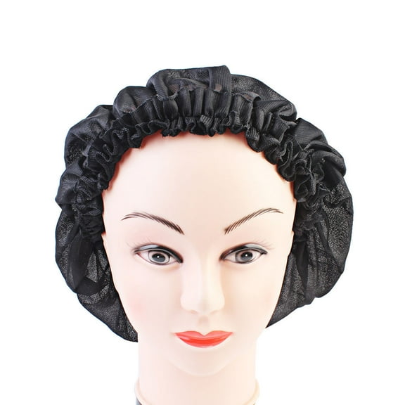 Raindrops hair net wrap Wig Hat Silk Prevent Breakage Women Hairdressing 1Pcs