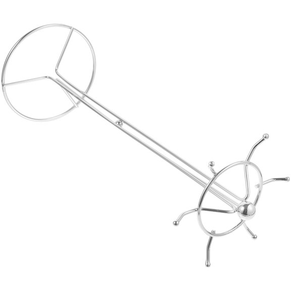 Raindrops Kitchen Gadget Organizer Black Metal for Cookware and Utensils 1Pc