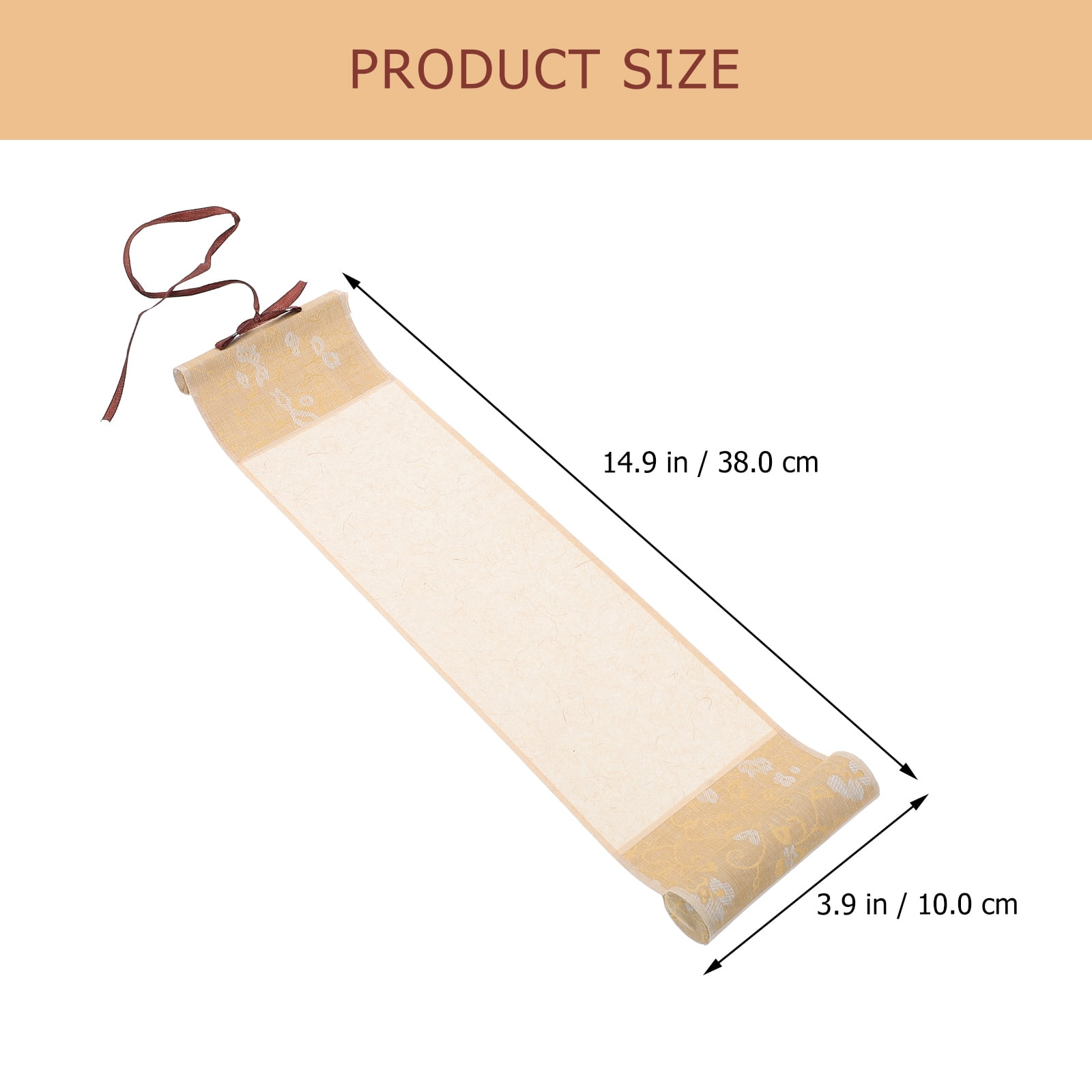 Raindrops Blank Hanging Wall Scrolls for Home Office Decor