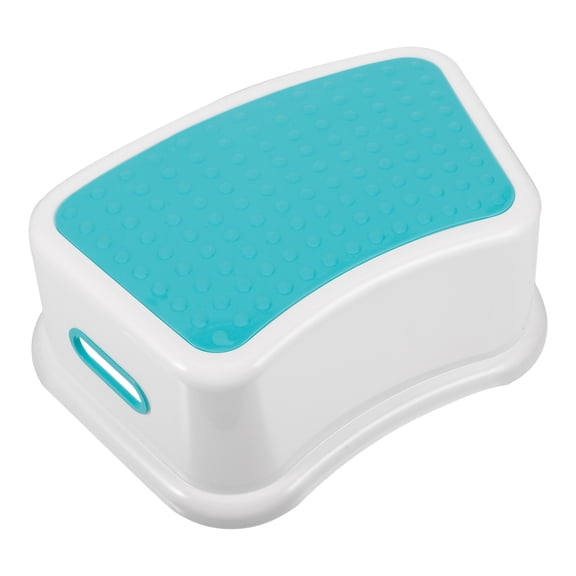 Raindrops Lightweight Plastic Kids Stool Portable Footstool with Comfortable Design for Home Use - 1 Piece