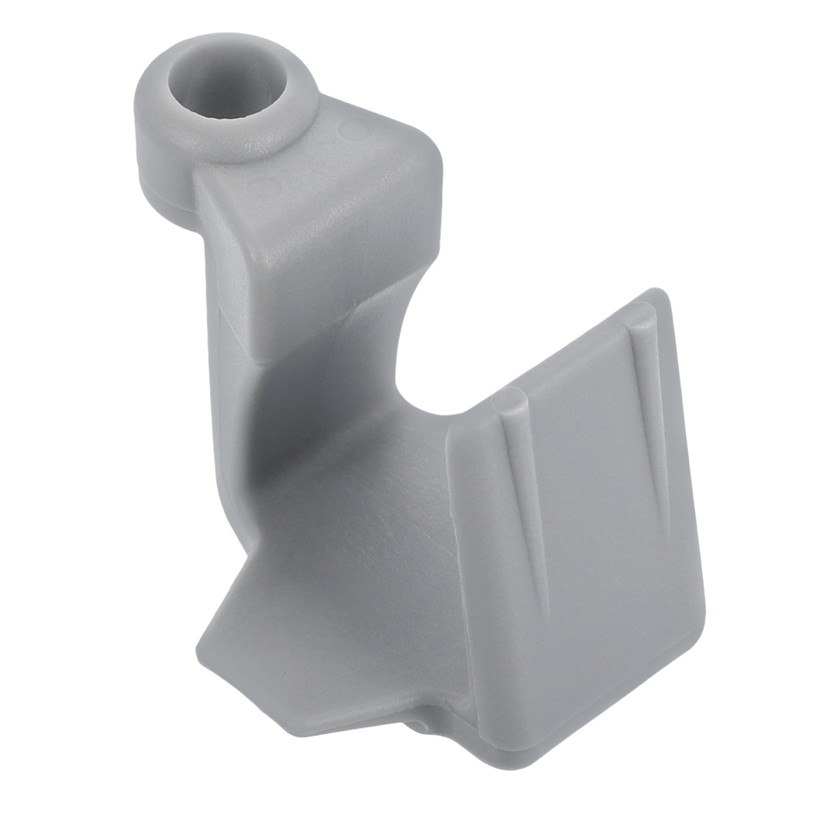 QWORK Pontoon Boat Bumper Clips - 8 Pack, ABS Polymer, Fits 1" To 1.25" Square Rails, Grey