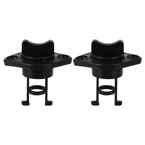 Raindrops Boat Drain Fitting Rubber Scupper Plugs for Kayaks and Canoes 2Pcs