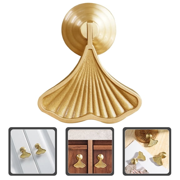 Raindrops Boho Dresser Knobs Brass Decorative Home Decoration 1 Set