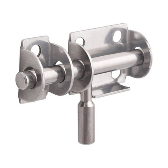 Raindrops Security Slide Latch Stainless Steel 1Set for Office and Home Protection