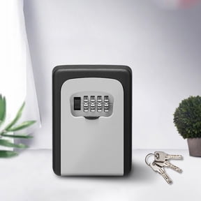 Raindrops Box Outdoor Wall Mounted Key Safe Lock Box Combination Key Enhanced Security Storage
