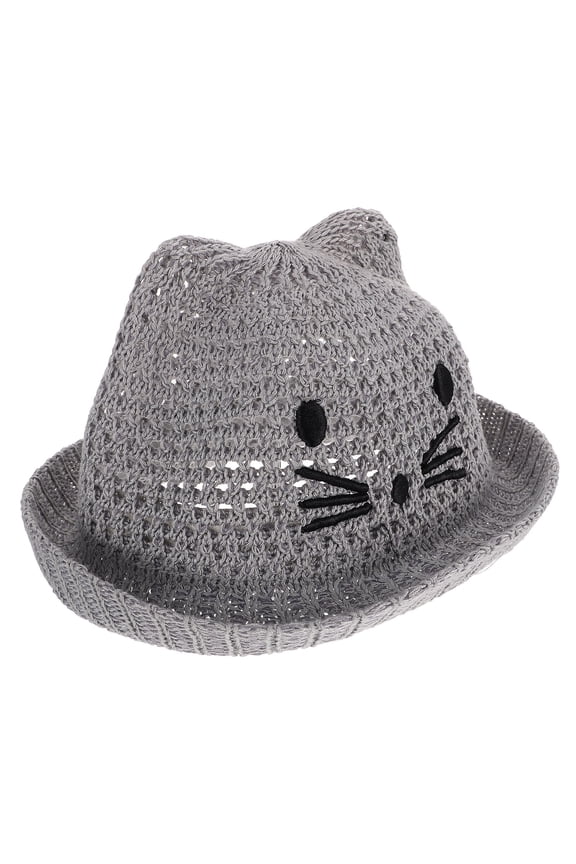 Breathable Sun Visor Hats for Women Woven Children's Straw Baby