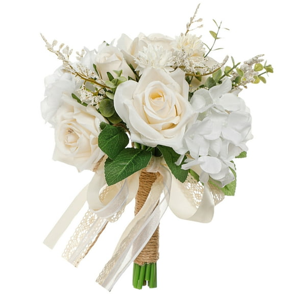 Raindrops Multi-Color Artificial Wedding Bouquet for Bride and Home Decor, for Bridal and Event Decoration