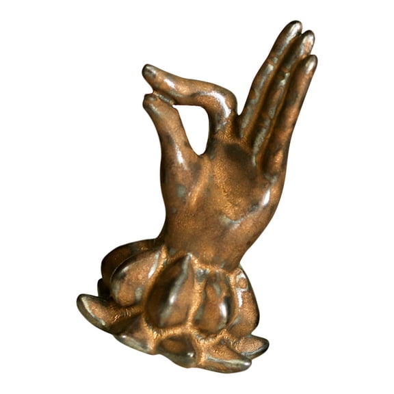 Raindrops Brown Ceramic Incense Coil Holder for Mosquito Repellent Sticks Home Decoration Shelf Ornament