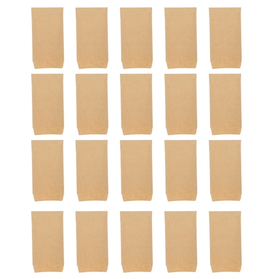 Raindrops Brown Kraft Paper Envelopes: Corns Wheat Rice Bags (100pcs)