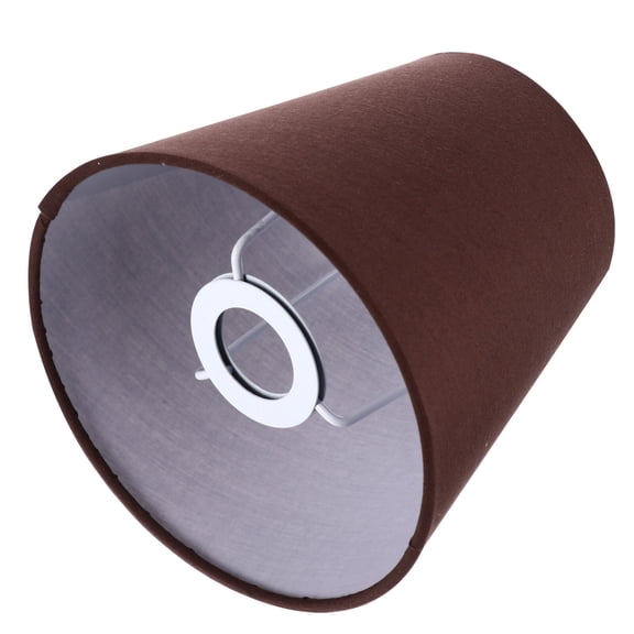 Raindrops Brown Lamp Shade Fabric Lampshade Wall Accessory Cloth Guard
