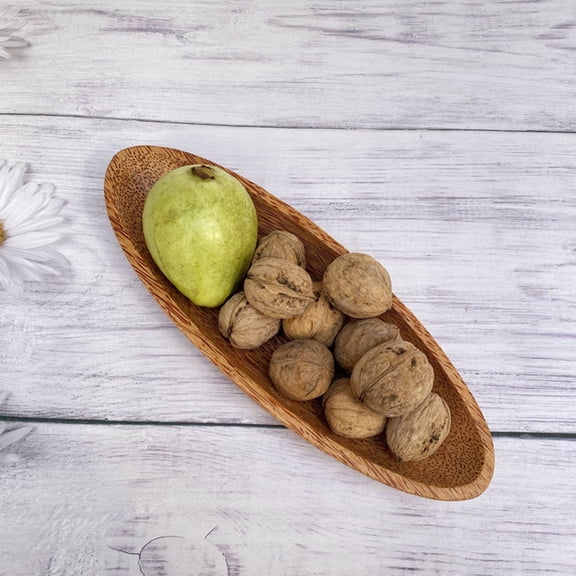 Raindrops Cookie Tray Wooden Tray Brown 1Pcs