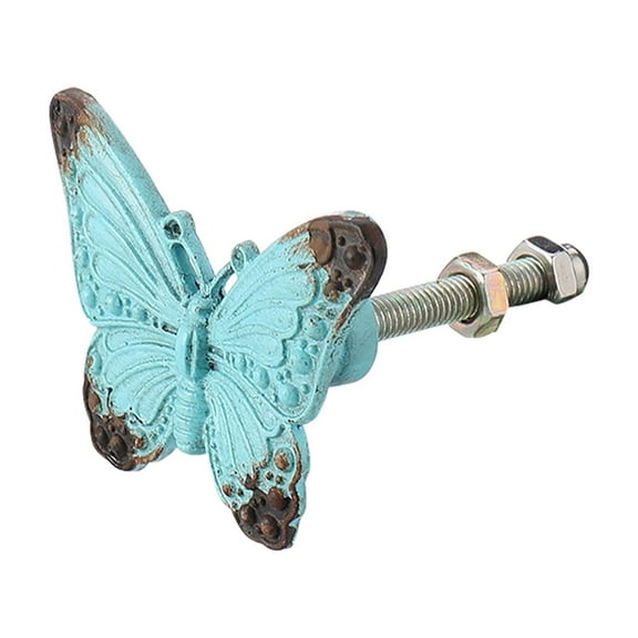 Raindrops Cabinets Butterfly Handle Knob Vintage Drawer Pull