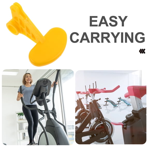 FOMIYES Portable Yellow Fitness Gear Shift Adjuster for Gym Equipment Compatibility