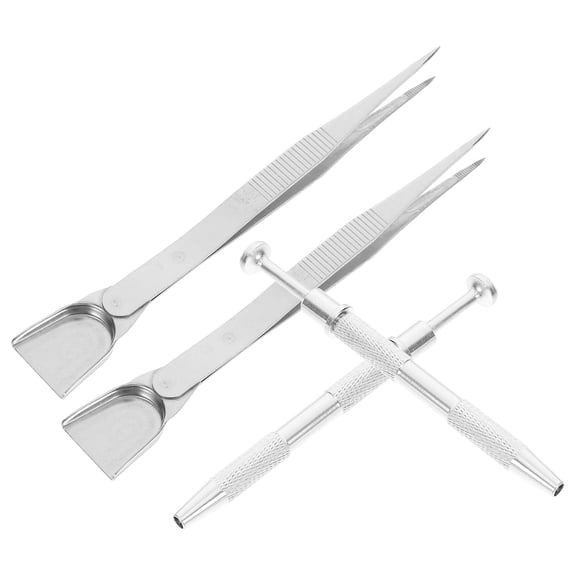 Raindrops Cake Accessories 1 Set Silver Stainless Steel for Precise Decoration and Jewelry Work