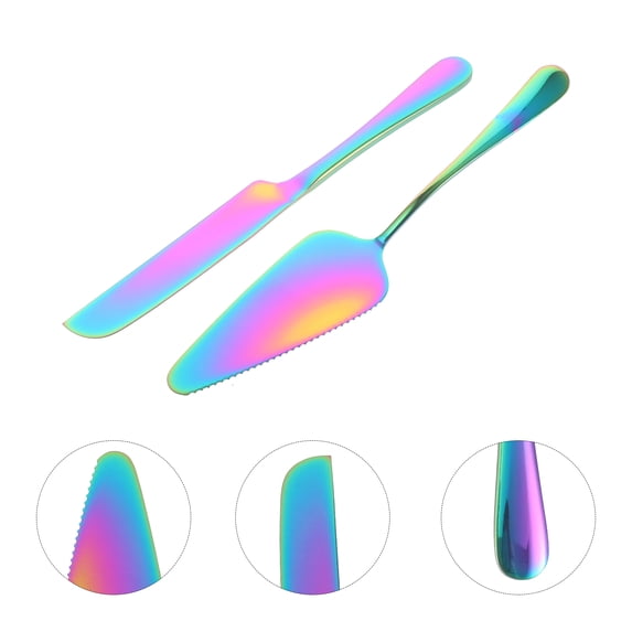 Raindrops Cake Knife Pastry Cutter Spatula Premium Tools Accessory Banquet