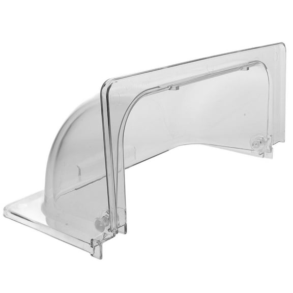 Raindrops Clear Plastic Dome Cake Cover - Protective Display Lid for Cakes, Desserts, Events, Restaurants, and Home Use - 1 Piece
