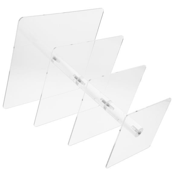 CHICHUMID Counter Cake Display Stand Acrylic Transparent 1 Set