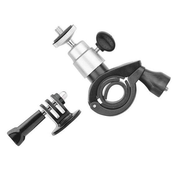 Raindrops  Camera Bracket Sports Clip Cycle Mount Bike for Motorcycle Black