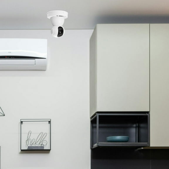 Raindrops Compact Ceiling Mount Camera Junction Box with Easy Installation for Cable Management