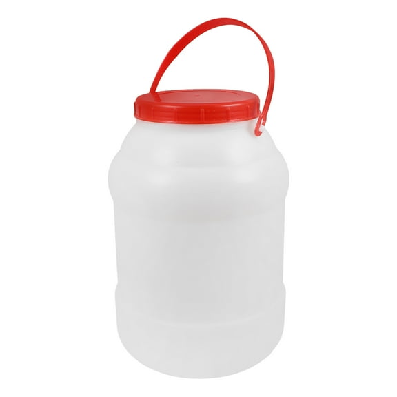 Raindrops White HDPE Water Storage Barrel with Thick Wall for Outdoor Use 12L