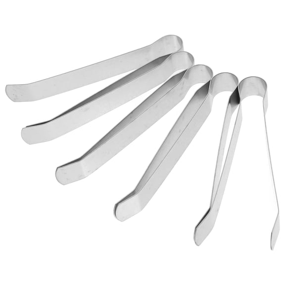 Raindrops Candle Extinguisher Stainless Steel Silver for Home Use 5Pcs