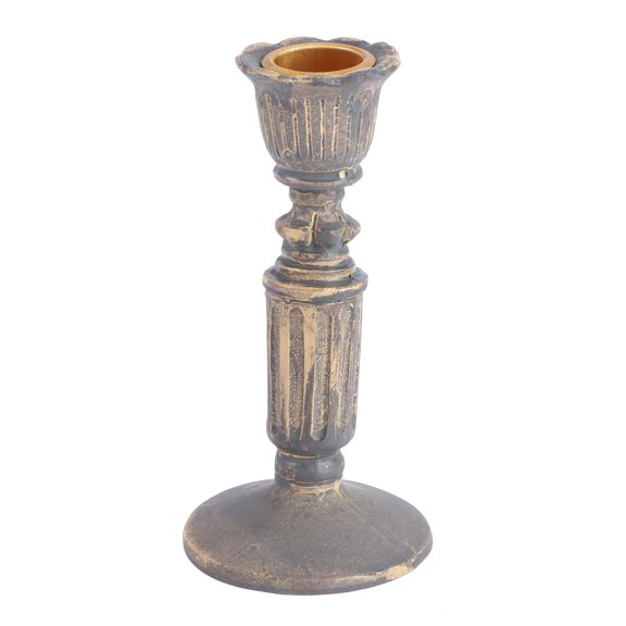 Raindrops  Candlestick Ornament Vintage Long Holders Ornaments Retro Decor