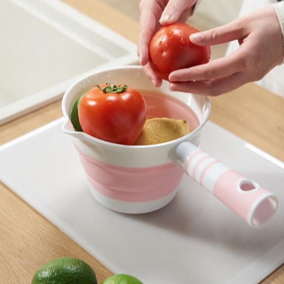 Raindrops Canning Ladle Dipper Foldable Water Scoop Large Capacity Everyday Use