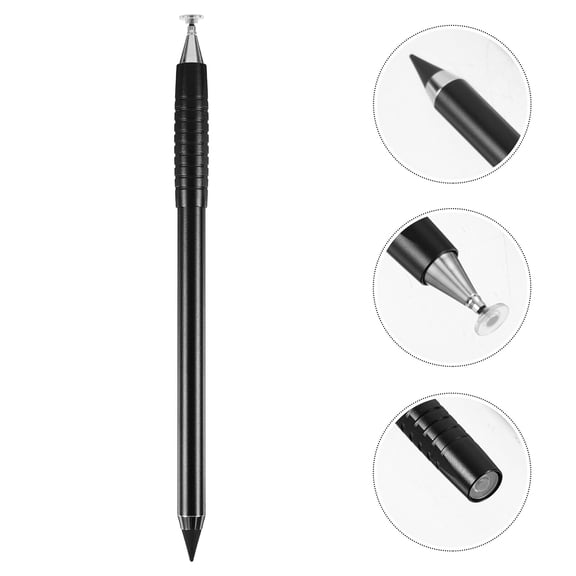 Raindrops Capacitive Stylus Pen Screen Touch Computer Drawing Touch-screen Black
