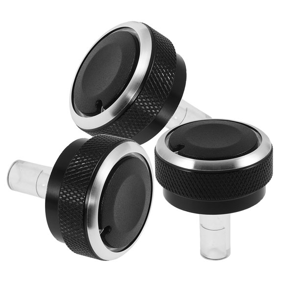 Raindrops  Car Air Conditioner Switch Knob Conditioning Manual Buttons Black