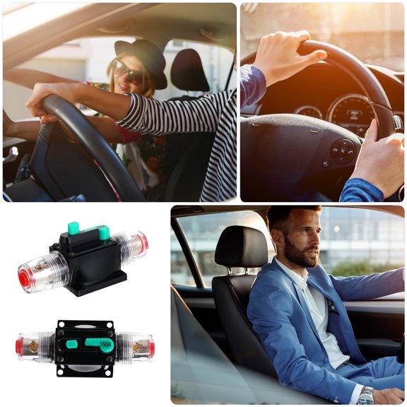 Raindrops Automatic Recovery Manual Reset Car Parts Black