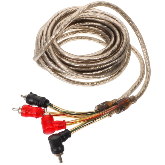 Raindrops Car Enthusiasts 1Set Subwoofer Cables for Car Audio 17.7X0.8X0.4in