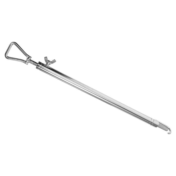 Raindrops  Car Hood Support Rod Universal Prop Lift Telescoping Pole Silver