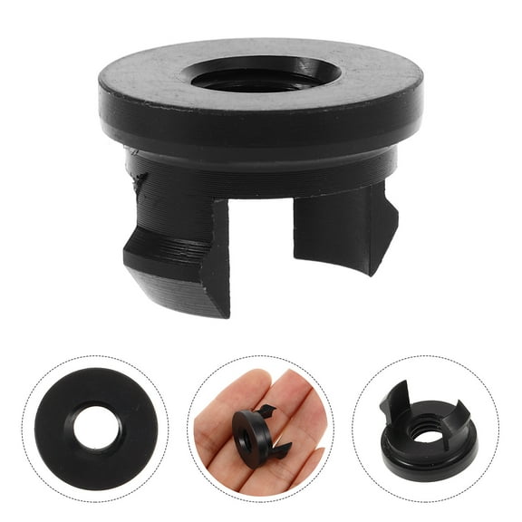 Raindrops Car Shift Knob Boot Retainer 1Set Black Plastic for Drivers Gear Shifting Control