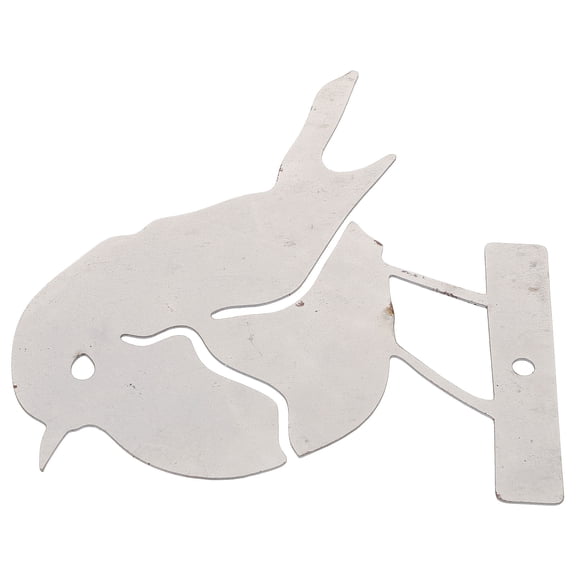 Raindrops Cardinal Garden Bird Wrought Iron Decoration Artistic