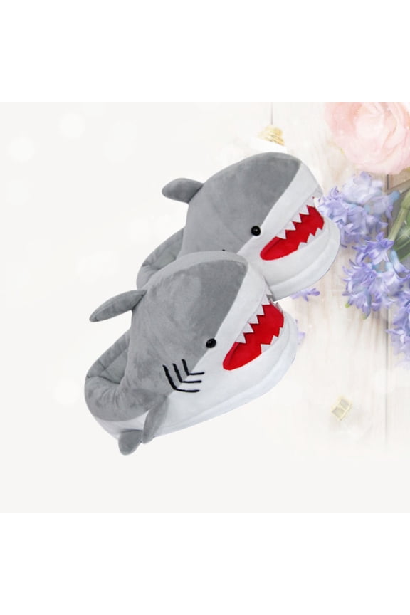 Shark Head Slippers Multi Cozy Winter Home Shoes for Relaxation