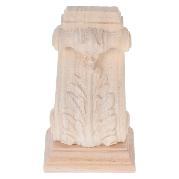 Raindrops Carved Wood Decorative Capital Vintage Corbels Archway
