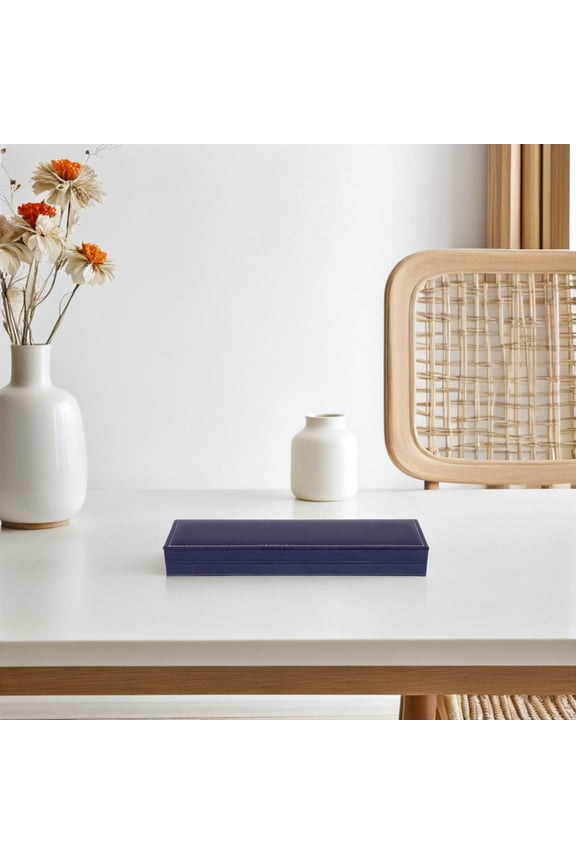 Watch Organizer Case with Beige Velvet Interior for Home Storage, 1 Set and Stylish