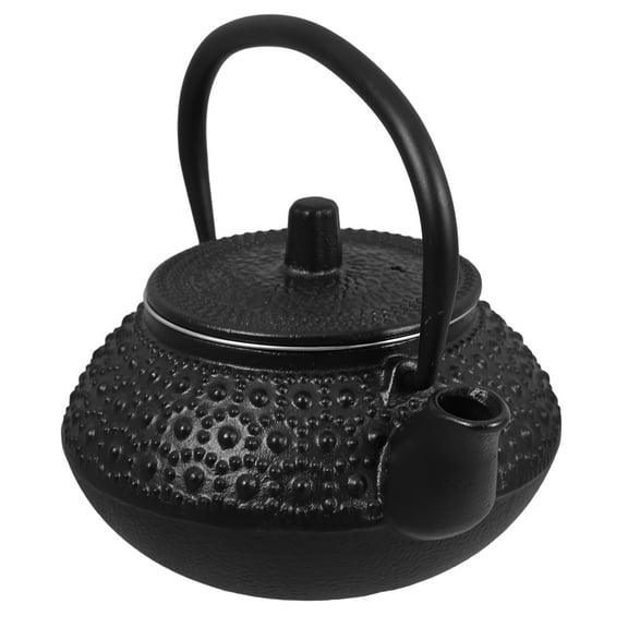 Raindrops Cast Iron Tea Kettle Pot Tea Infuser Tea Kettle Stovetop Safe Tea Kettle For Tea 0.3L