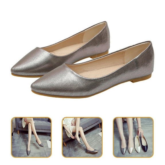 Raindrops Casual Summer Shoes Pumps Comfortable Casual Shoes Women's Woman 7.5 Grey