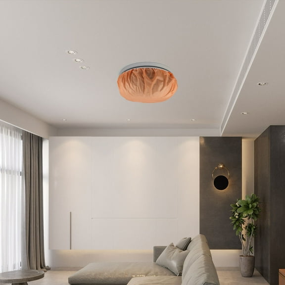 Raindrops Ceiling Lampshade Diffuser Round Drum Lamp Shade Diffuser Pendants Light Lampshade For Diy Light Shield Lampshade Shading Tool