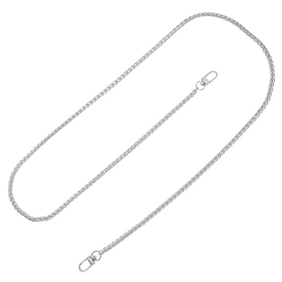 Raindrops 1Pcs Silver Metal Handbag Replacement Shoulder Chain for Women Use